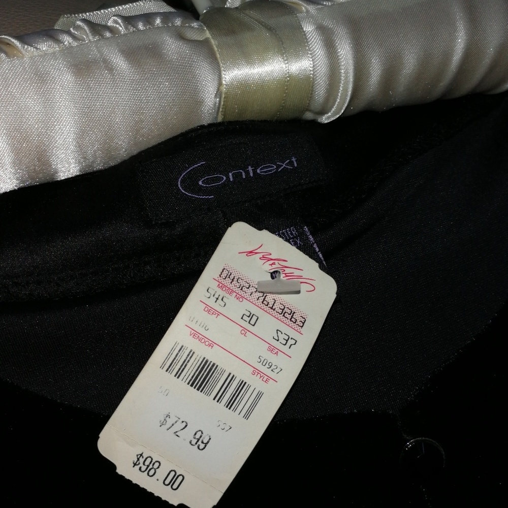 Women's 3/4 sleeve stretch velvet mini dress - Picture 3 of 8